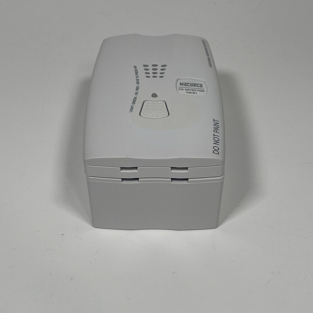 Macurco CM-E1 Carbon Monoxide Gas Detector Alarm
