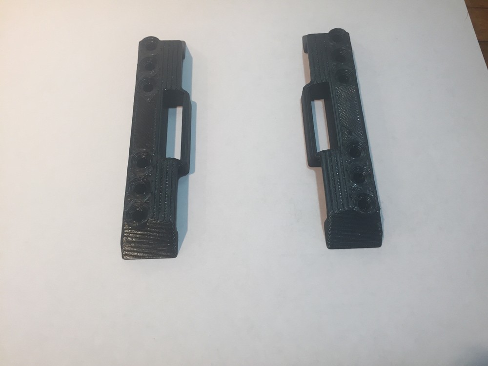 NEW 2018! Black Sortimo Bosch L-Boxx base mounting mount bracket clip set