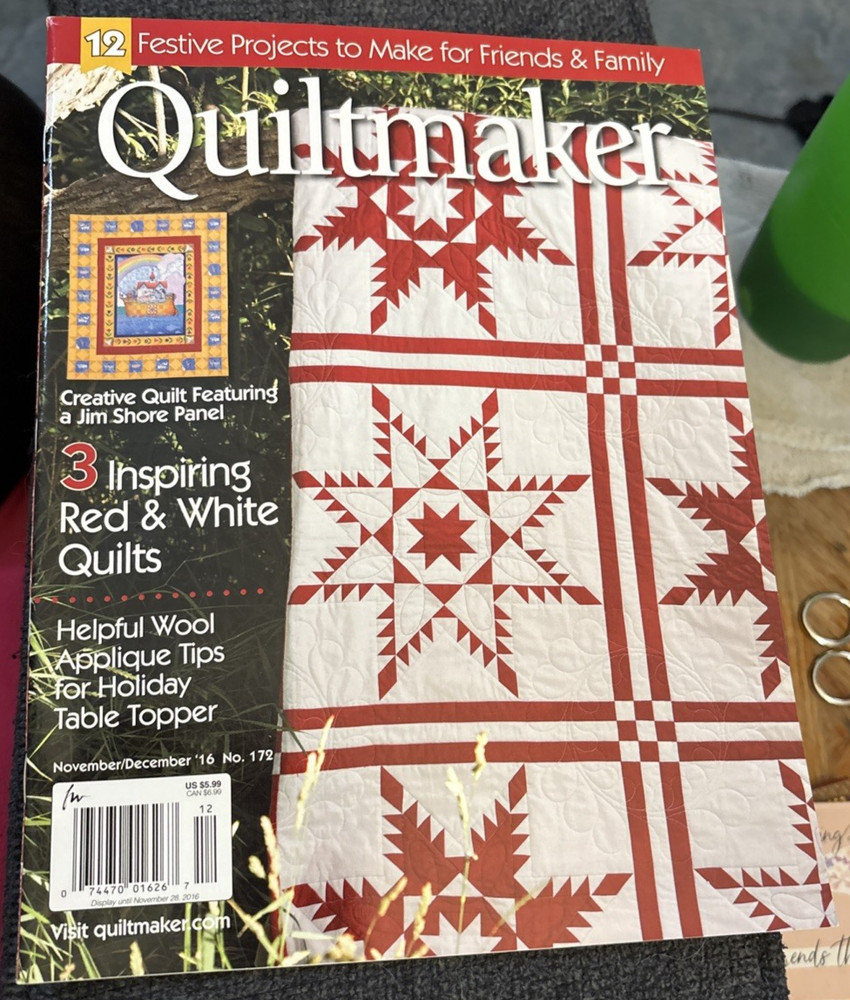 Rare Quiltmaker November/December 2016