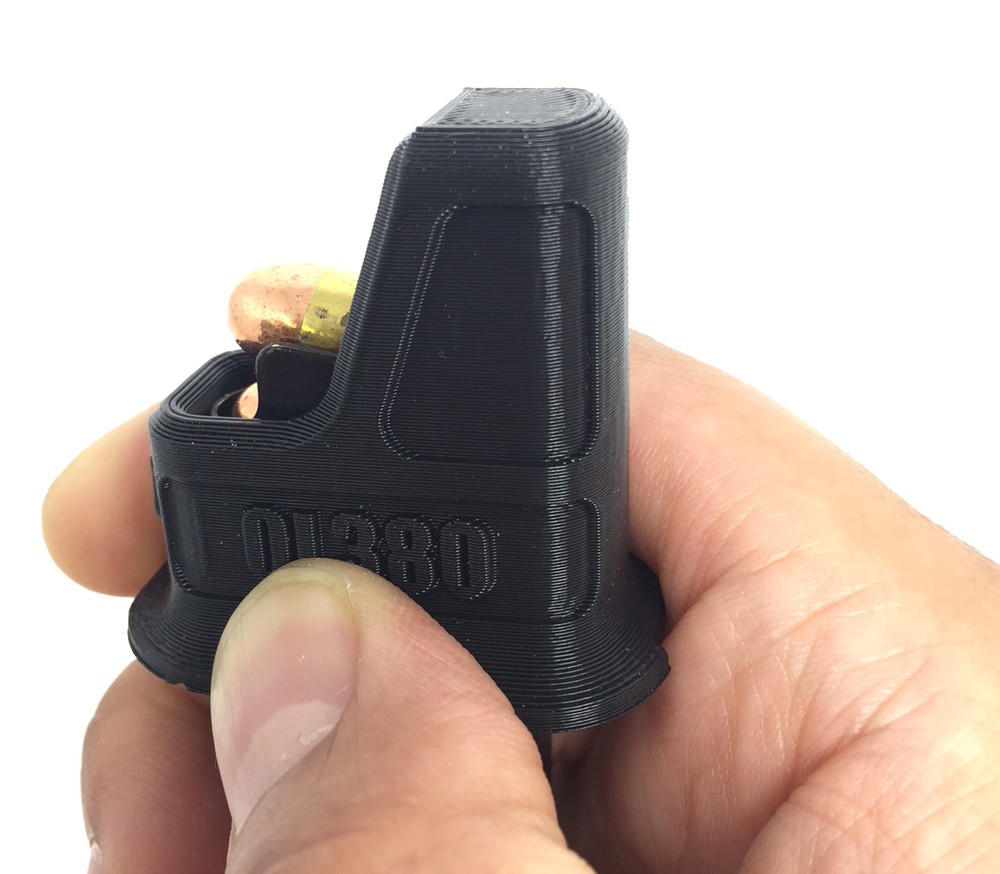 Walther PPK/S single-stack Speed loader, Hilljak Quickie Loader QL380 - Black