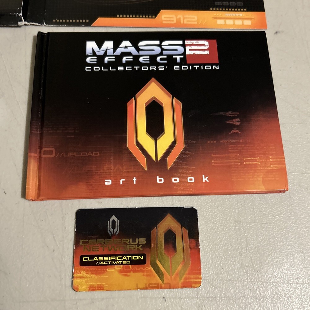 Mass Effect 2 Collector's Edition Art Book Comic More