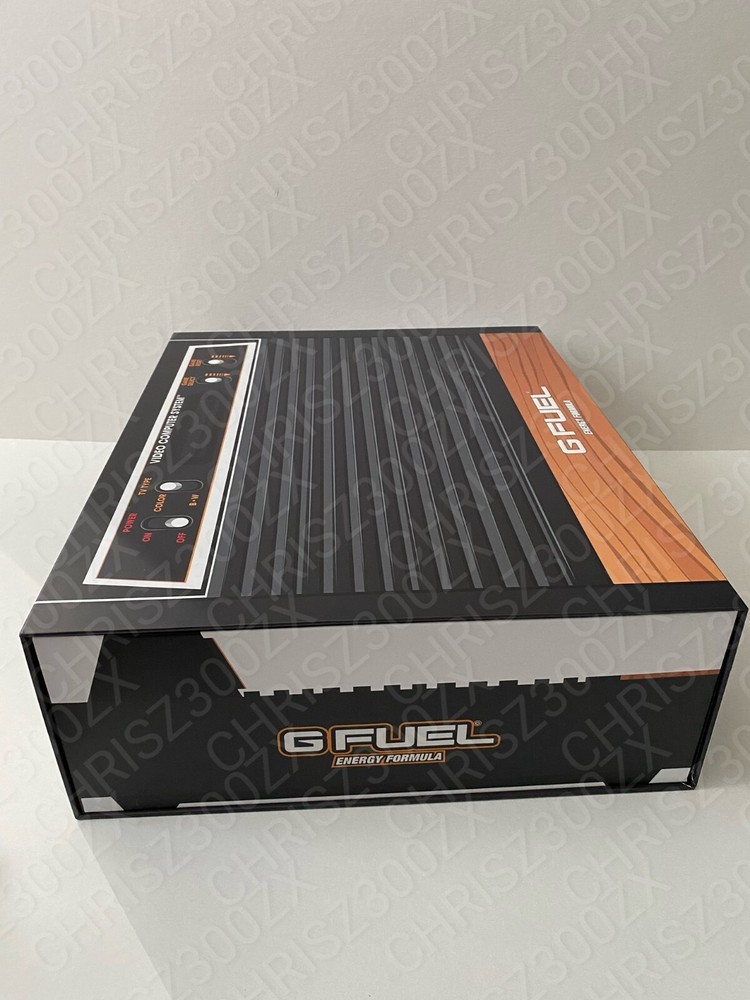 GFUEL Atari 2600 Collector's Box Video Computer System EMPTY ONLY G FUEL