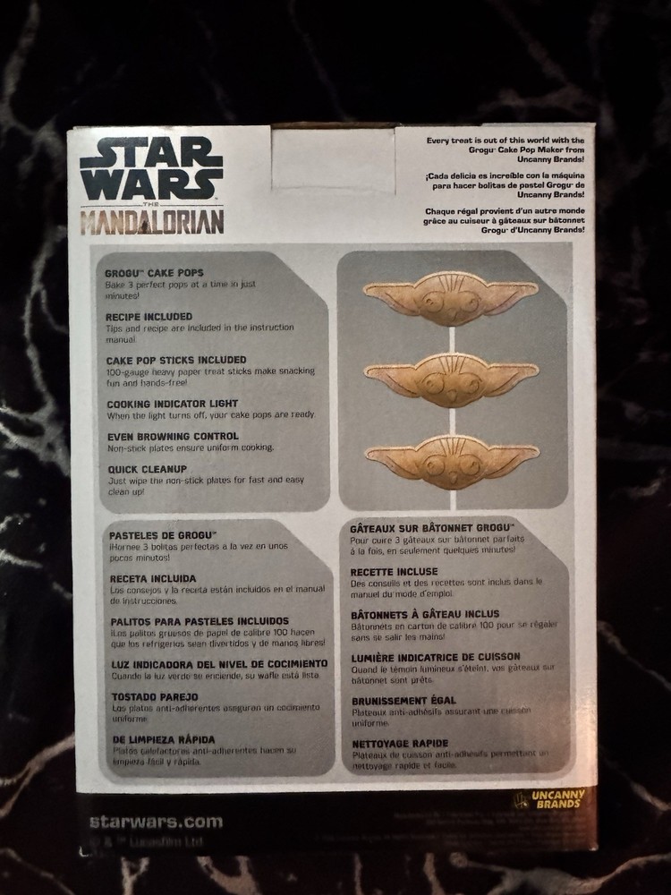 Star Wars Grogu Cake Pop Maker