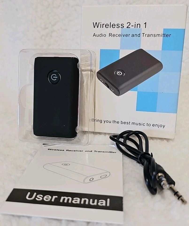 Ankilo Wireless 2- In- 1 Audio Receiver & Transmitter - Open Box - New