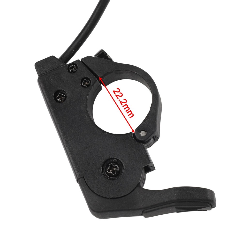 Adjustable eBike Thumb Throttle with 3Pin Connector for Speed Control Options