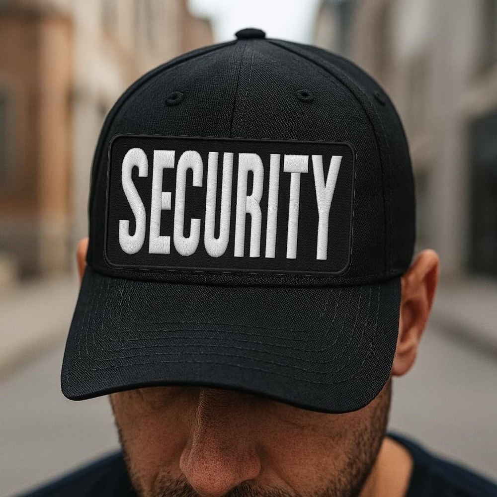 Security Badge - Patch - Patches for 4"x10", 2"x5", Red