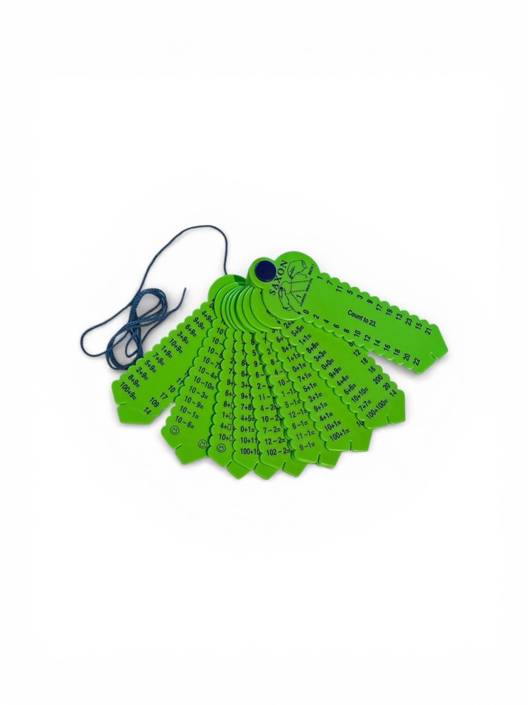 Saxon Math 1 Learning Wrap Up Self Correcting Addition Subtraction Tool w/String