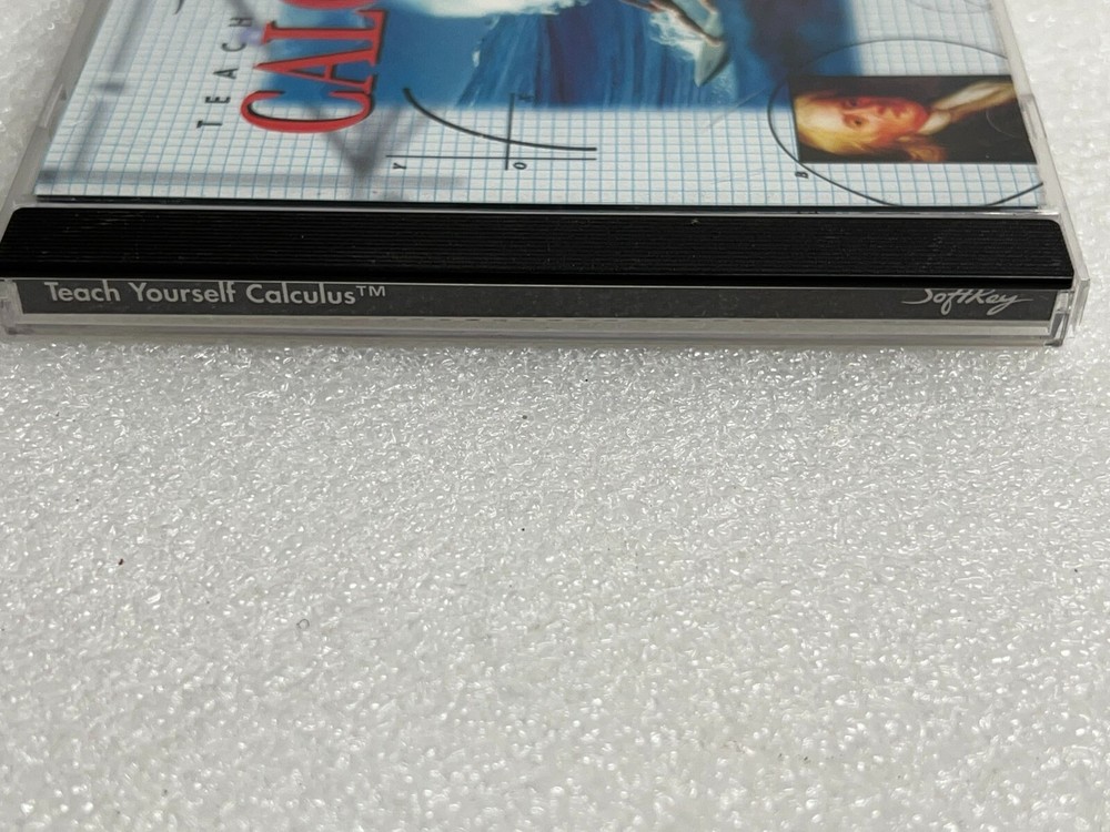 TESTED Teach Yourself Calculus Cd Soft Key 1995 Windows 3.1 95 Mac Software