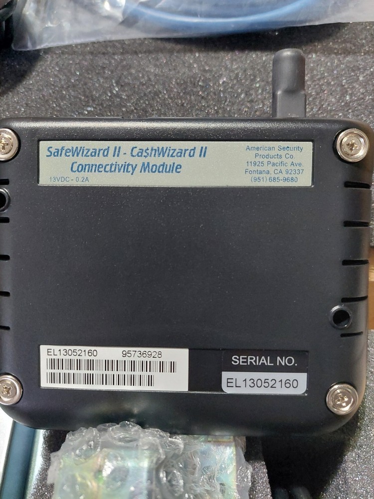 OEM Amsec CashWizard II Electronic Cash Safe Access Control System. Complete Kit