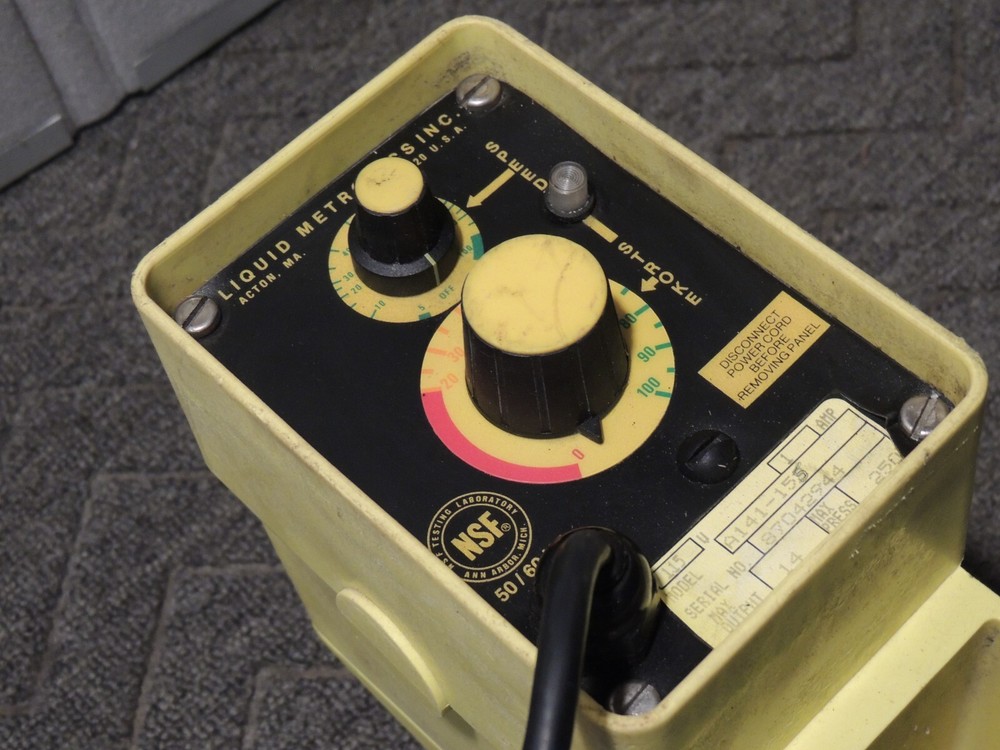 Liquid Metronics Inc Dosing Pump Model A141-155