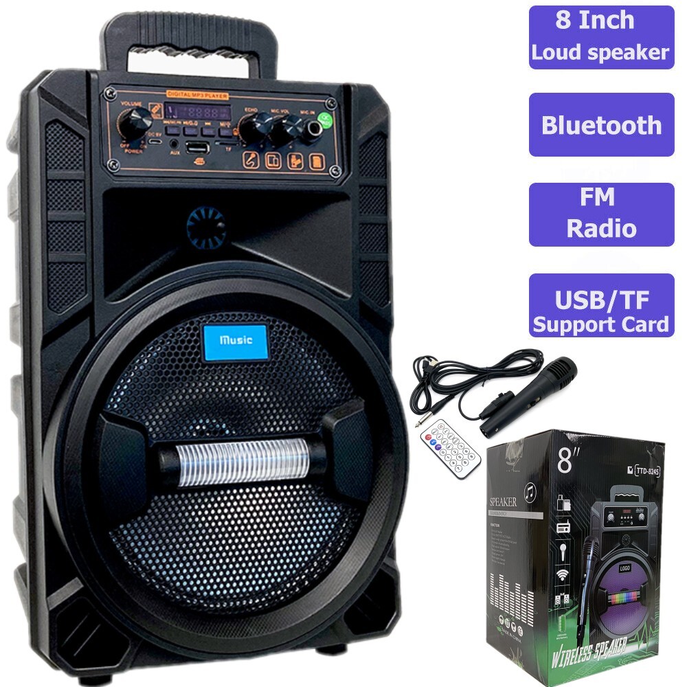 3000 Watts Wireless Portable Party Bluetooth Speaker With Microphone & Remote