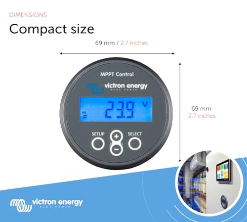 MPPT Control - Controllers for Solar Panels - Remote configuring and