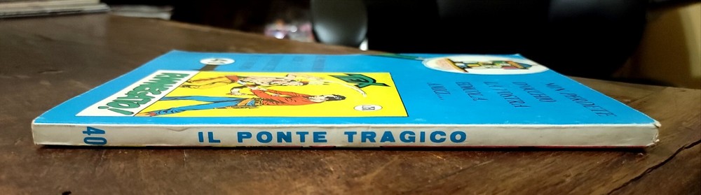 TEX Comic No. 40 Bonelli 1967 THE TRAGIC BRIDGE Read Description