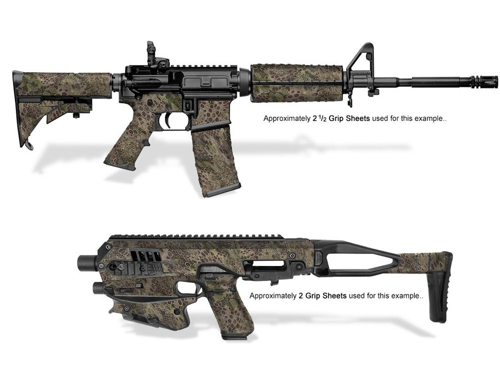 Grip-Tape Material Sheet - Cryptic Camo