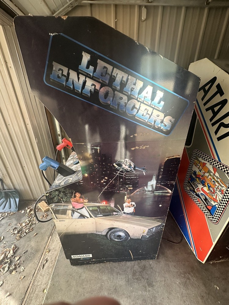 LETHAL ENFORCERS ARCADE MACHINE by KONAMI Gun Isn’t Working Right
