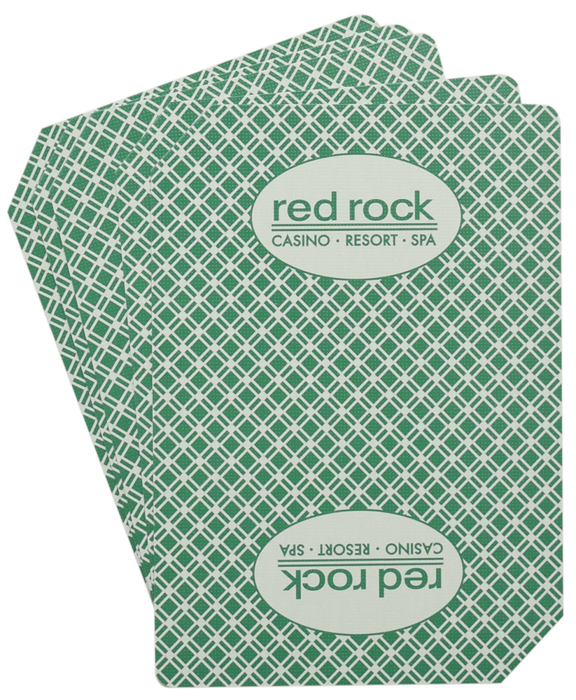 Red Rock Casino Deck (Red/White)