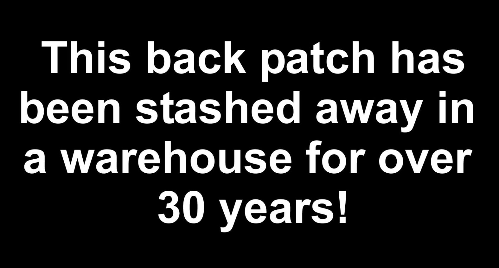 Poison Back Patch Look what the cat dragged in Band 80's Vintage Bret Michaels