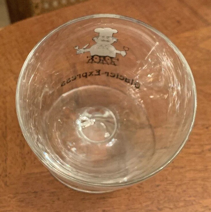 GLACIER EXPRESS Slanted Wine Glass Chef