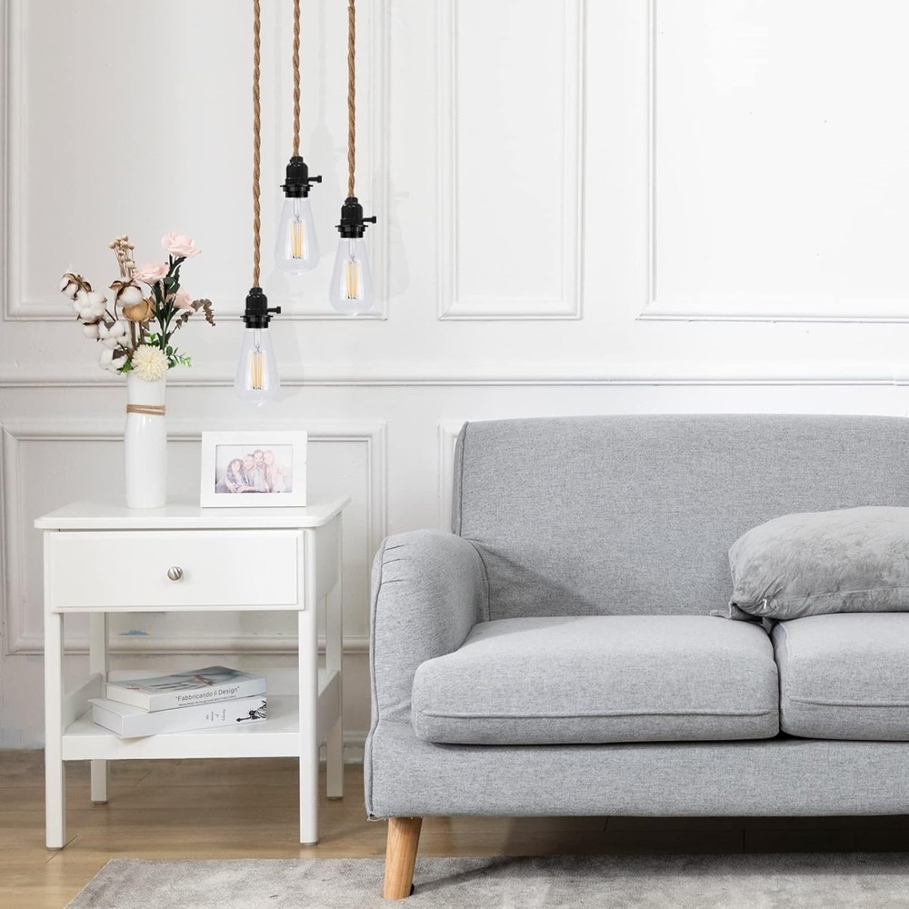 Listed E26 Light Socket with ON/Off Switch – Black Lamp Socket Replacement