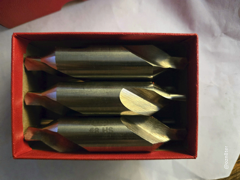 Keo 10800 Combined Drill & Countersink Bits 1 box has 6 pcs