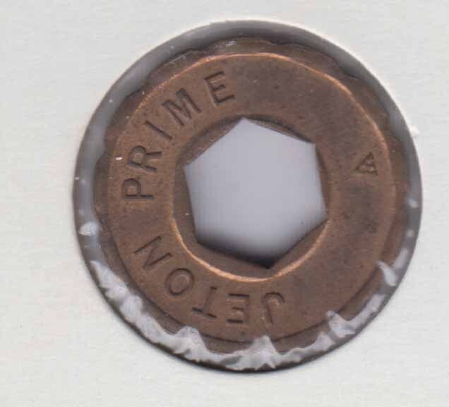 FRANCE Token Prime 'Mickey' (U715)