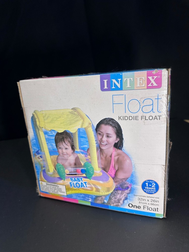 Intex Kiddie Float with canopy shade