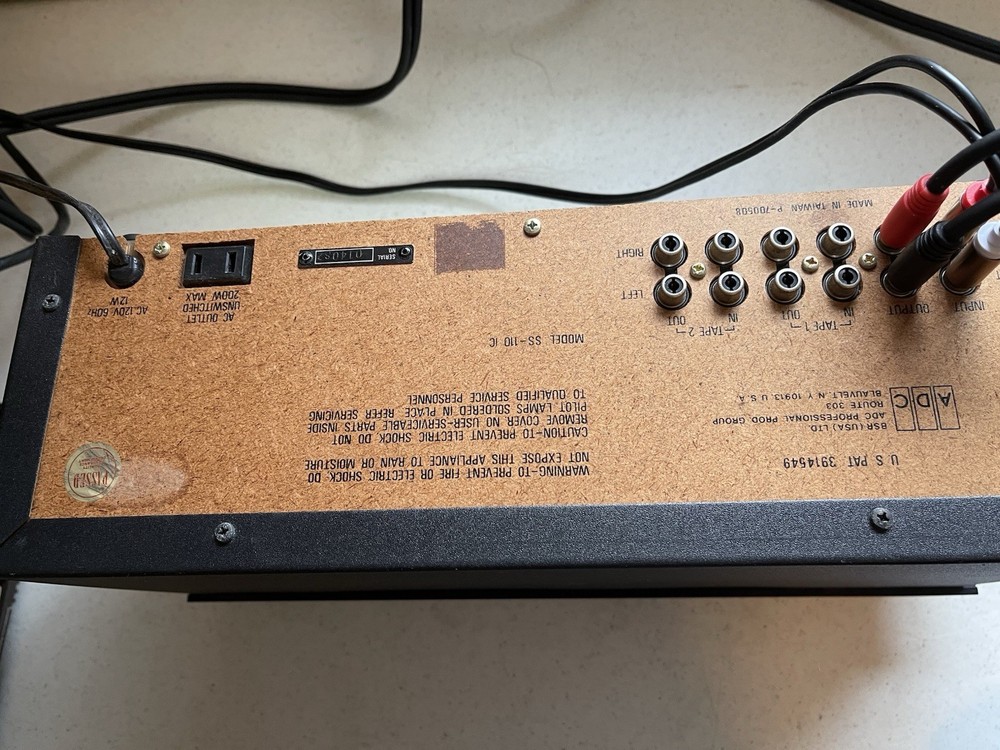 ADC Stereo Frequency Equalizer Sound Shaper One Ten IC