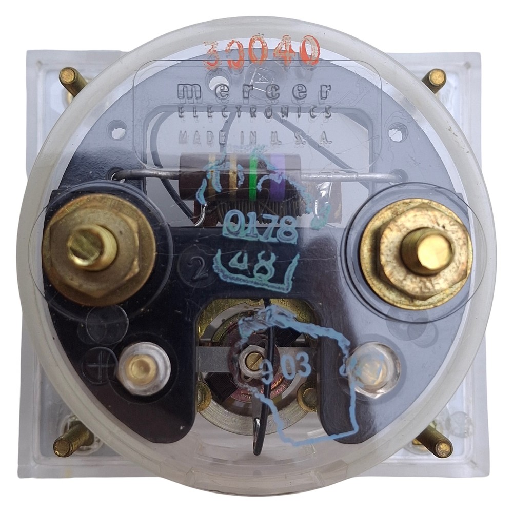 Allied Electronics DC Milliamperes 0-10 Range, 2-1/2in Panel Meter Size