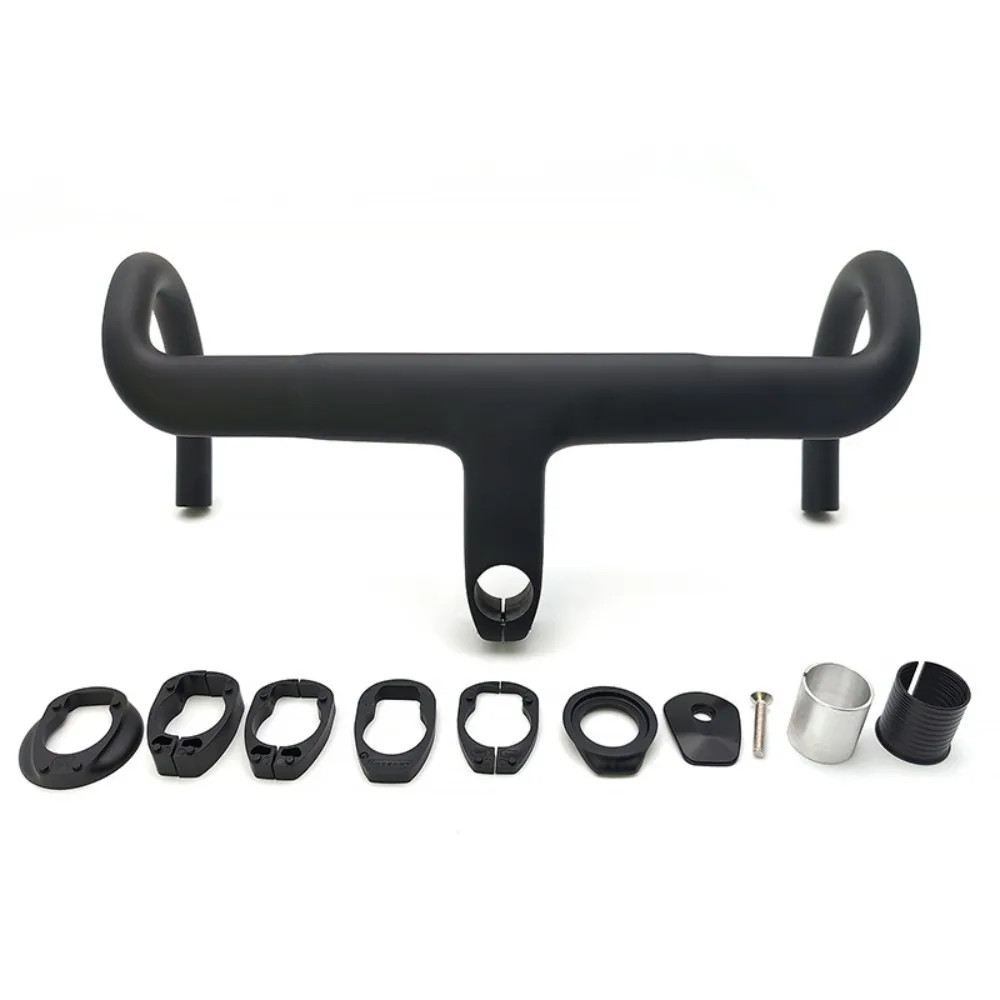 Carbon Road Bike Integrated Drop Handlebar,  with Internal Cable Routing