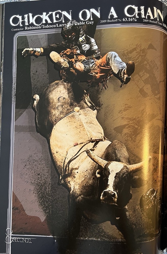 PBR 8 Seconds Official Souvenir Program 2010 - NF