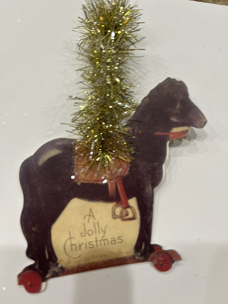 Die Cut Out Christmas Tags Victorian Look Six Second Set