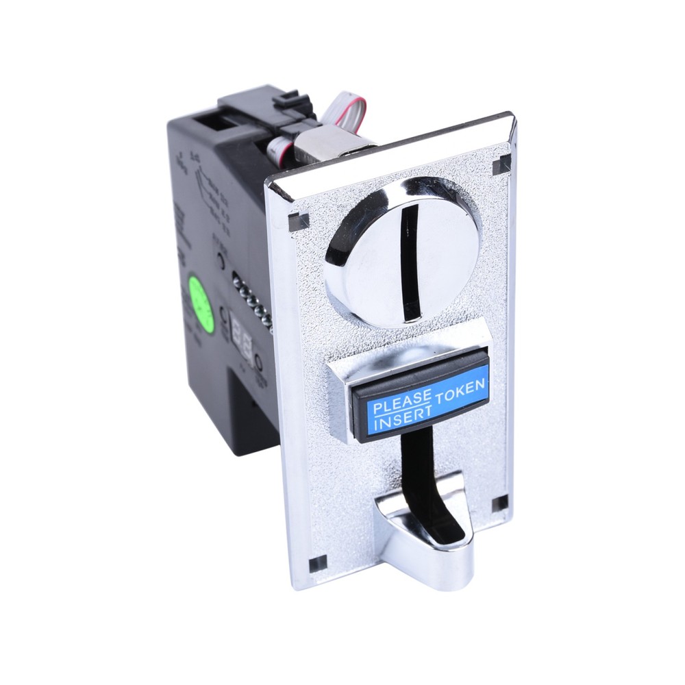 12V Token Coin Acceptor Selector Vending Arcade Machine Game 6 Multi Coin E