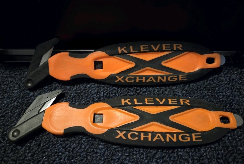 2-pc Klever Xchange Box Cutter