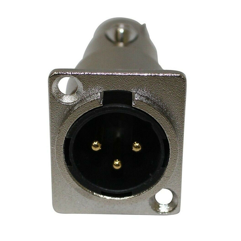 ProX XC-3MDF XLR Male To Female Adapter For Panel Mount