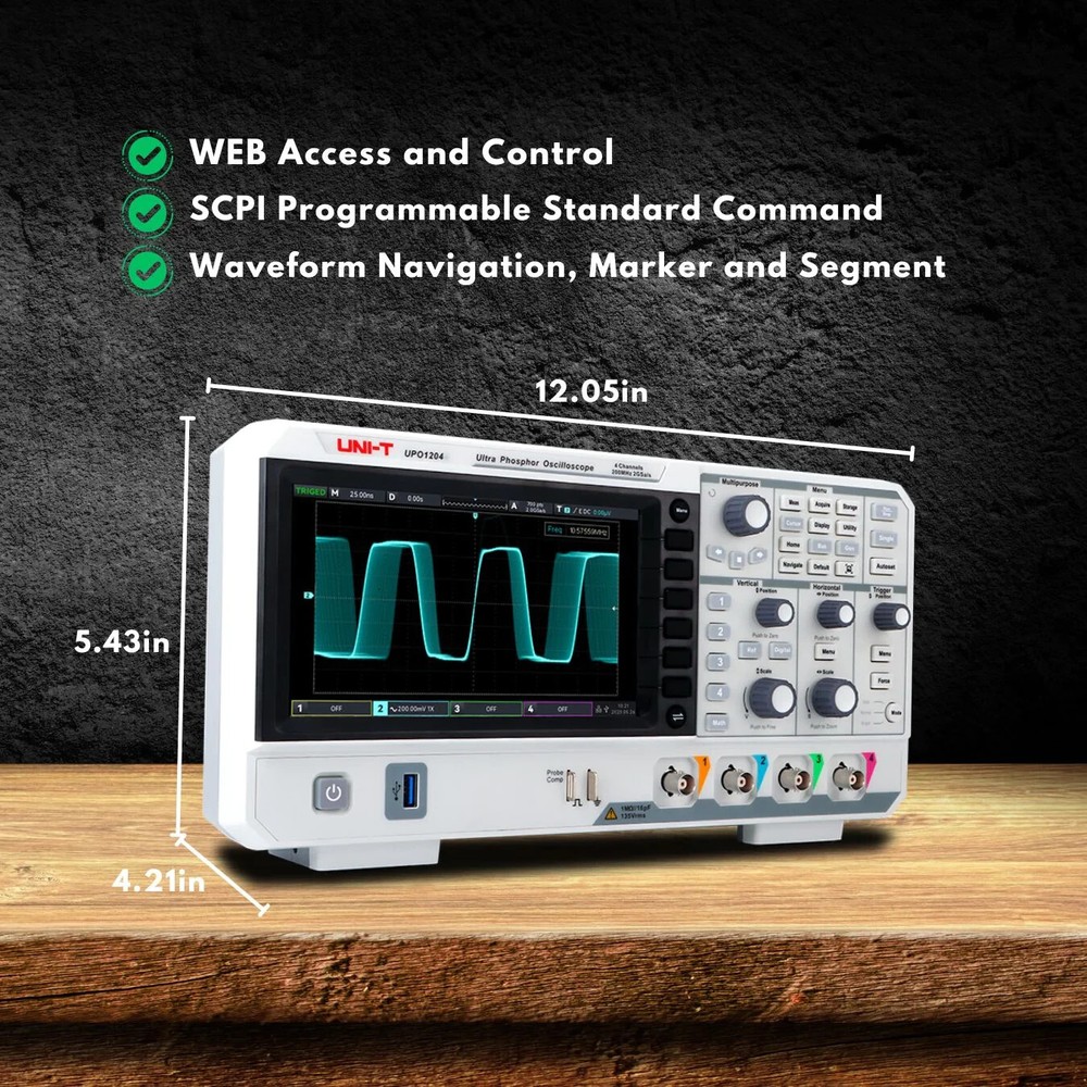UNI-T UTS1015B 1.5 GHz Advanced-Series Spectrum Analyzer