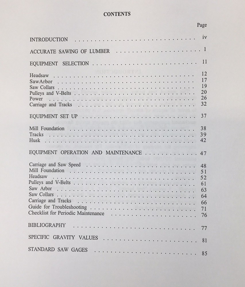 Two How-To Run Circular Sawmill Operators Manuals Troubleshooting Setup Plans