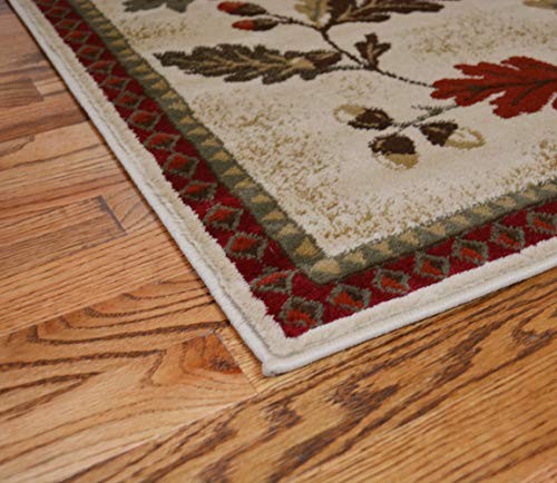 Oak Mountain Area Rug, 2'3"x7'7", Beige
