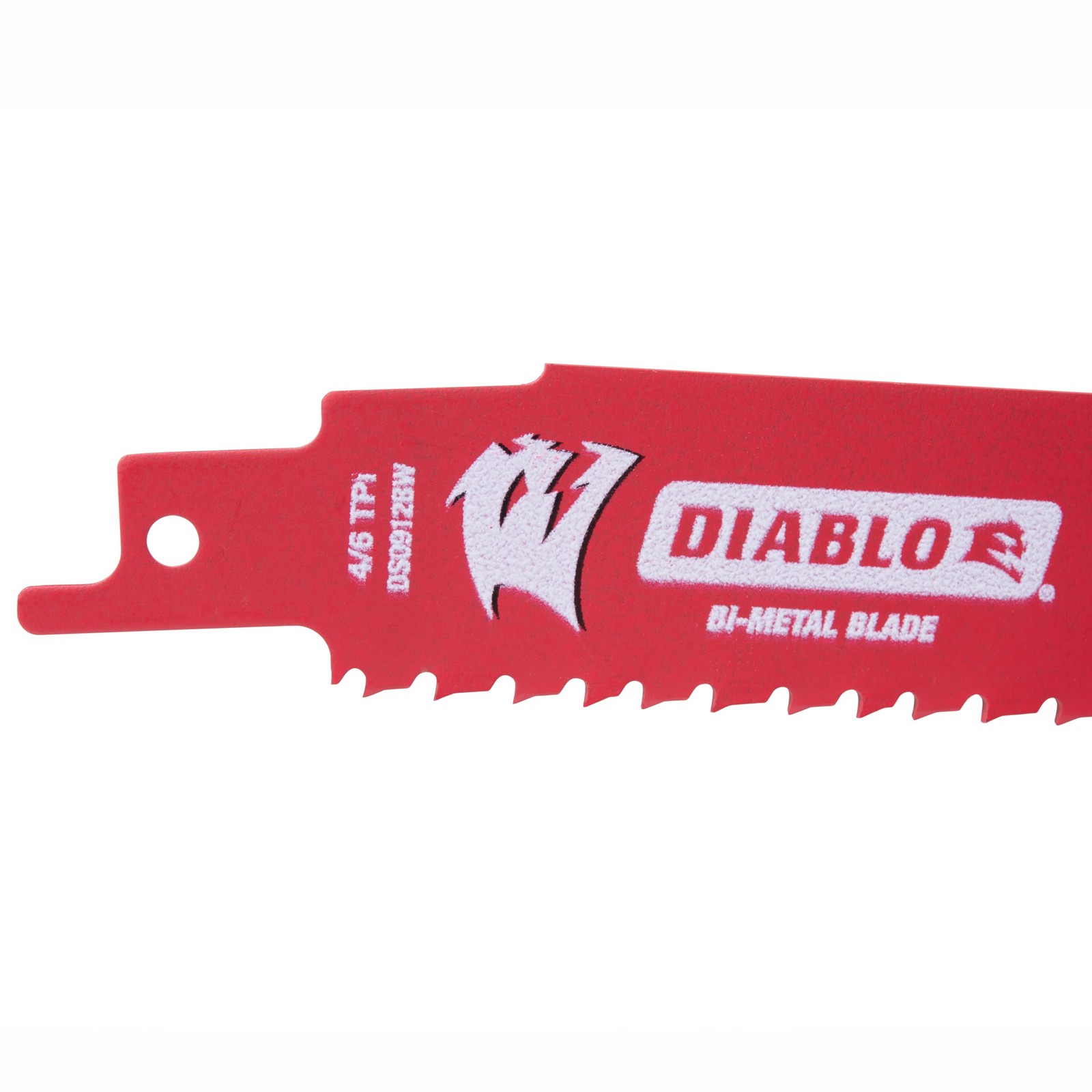 Diablo 9 in. Bi-Metal Nail Embedded Wood Reciprocating Saw Blade 4/6 TPI 25 Pk