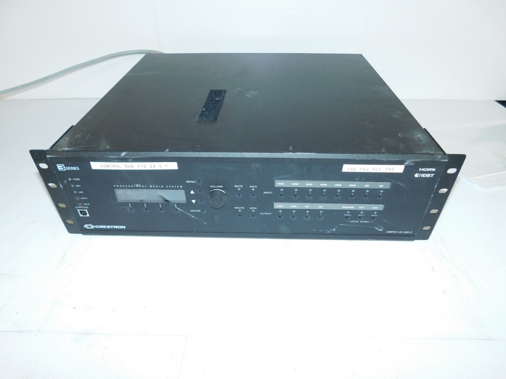 CRESTRON DMPS3-4K-300-C PRESENTATION SYSTEM (PQY49)
