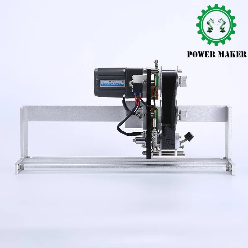 Printing Date Numbering Electric Ribbon Synchronised Tracking Coding Machine