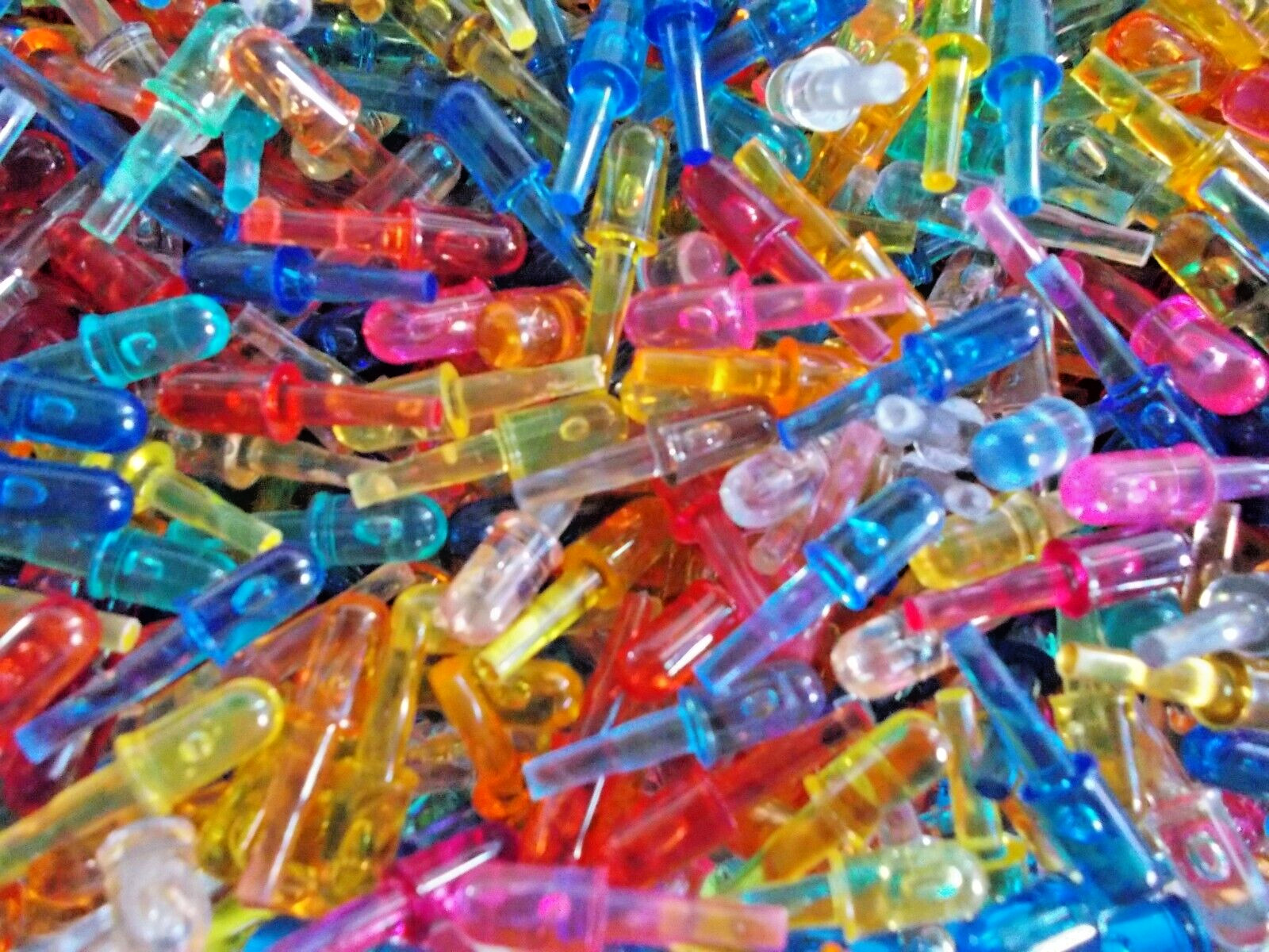 100 Wall Art / HD / Mini / Oval Lite Brite Pegs - Mixed Colors - Free Shipping