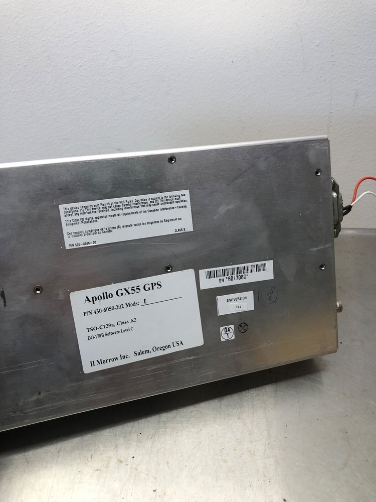 Garmin Apollo GX55 GPS With Tray & Database Card