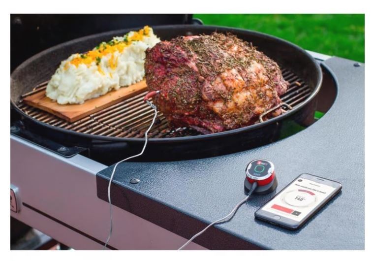 Weber iGrill Mini Bluetooth Connected Thermometer #7202 - Brand New