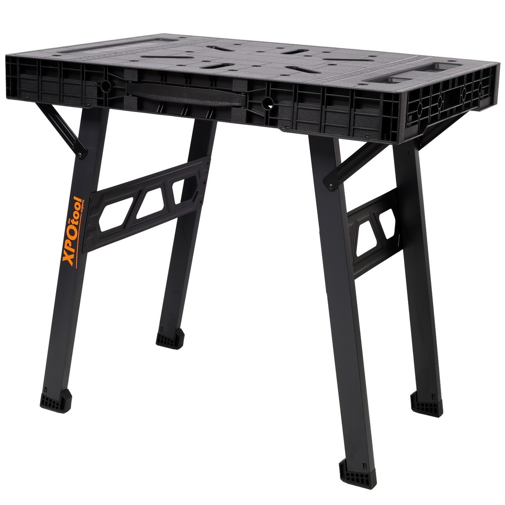 Foldable Work Bench 1650LBS Capacity Portable Garage Workshop Station