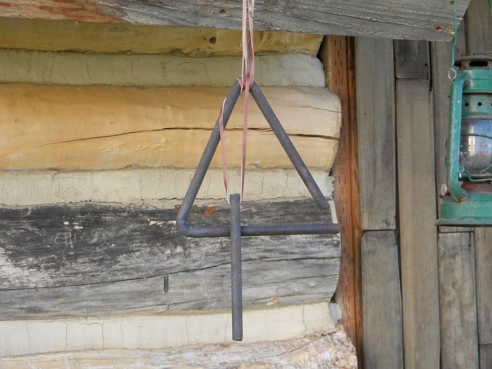 Old West Style Chuck Wagon Type Dinner Bell