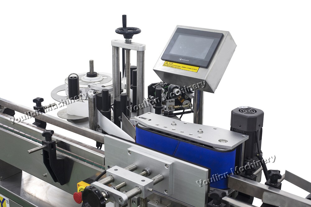 MT-200 Automatic Round Bottle Labeling Machine Glass Plastic Bottle Labeler