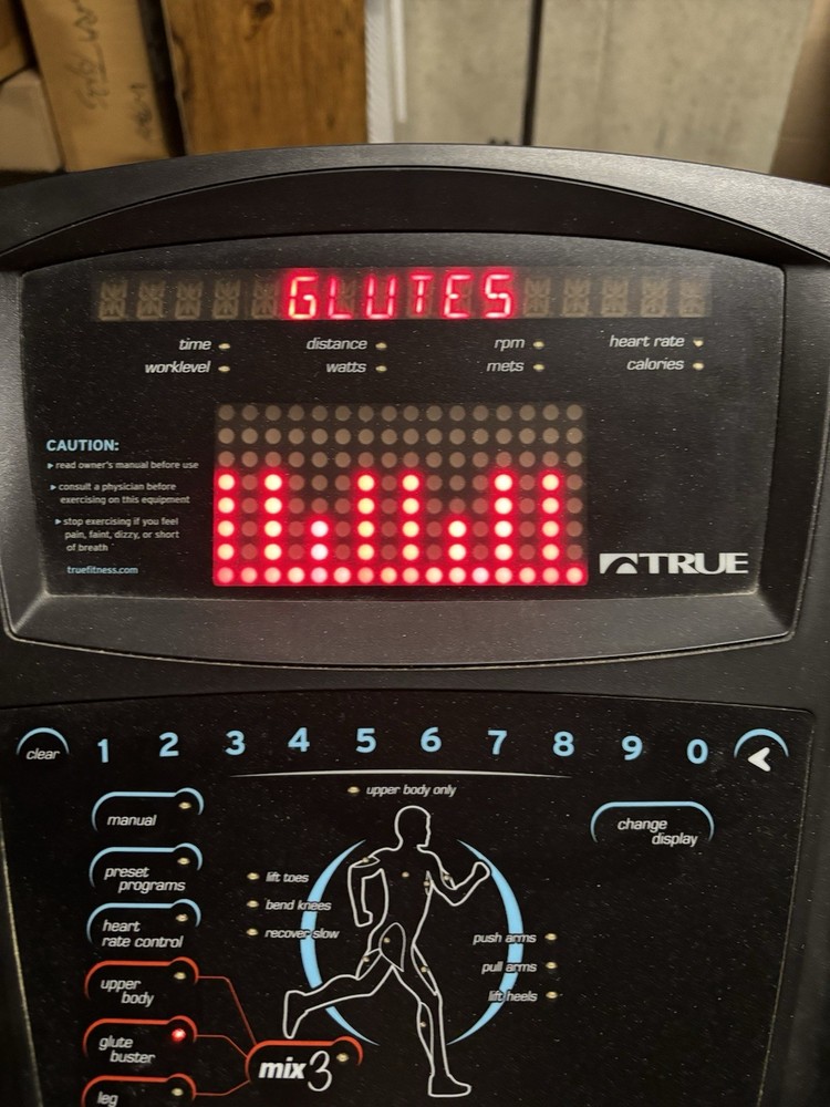 LED DISPLAY / TRUE STRIDER (TSX) Elliptical