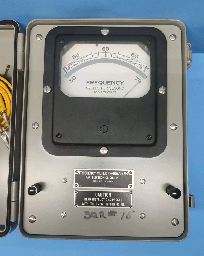 Army FREQUENCY METER US ARMY fr-40a/gsm-1