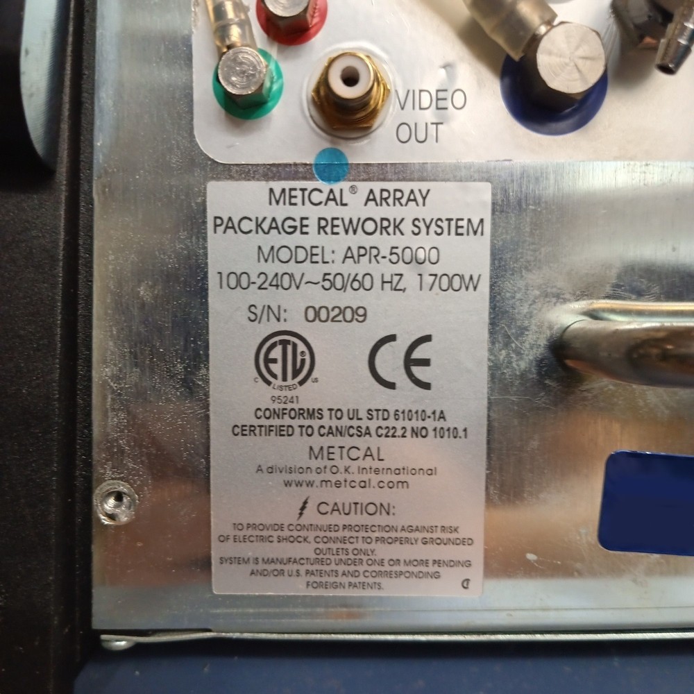 METCAL APR-5000 Array Package Rework System