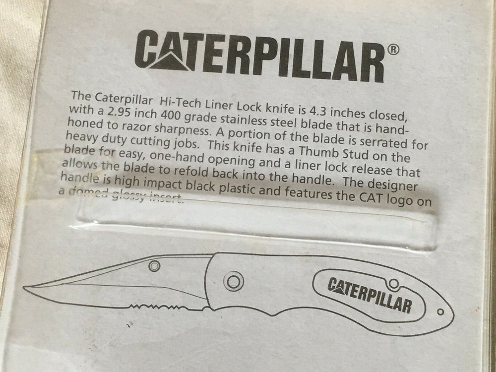 Caterpilar Folding Knife 80.